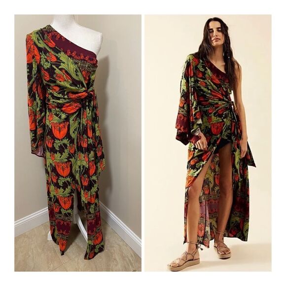 Free People Dresses & Skirts - NWT Free People Pardon My French Maxi
One Shoulder Dress Size XS
Retail $228 New